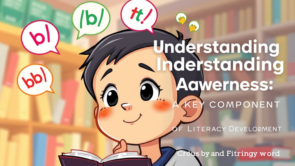 Understanding Phonemic Awareness A Key Component of Literacy Development Understanding Phonemic Awareness A Key Component of Literacy Development